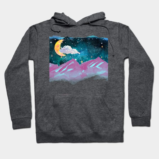 Moons Over You Hoodie by Instereo Creative